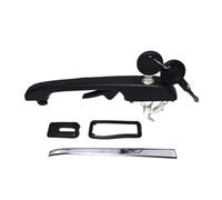 Voiture extérieure Poignée Porte Poignées De Porte De Voiture avec Clés, Serrure Extérieure AV&Ant Arrière Gauche Droite pour Golf MK1 MK2 pour Jetaa MK2 191837205A 191837206A