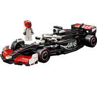 LEGO Speed Champions Voiture F1 MoneyGram Haas Team VF-24 - Jeu de construction avec véhicule de course - Minifigurine collector de pilote de Formule 1 - Maquette pour garçon et fille dès 10 ans 77250