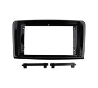 Voiture Façade D'autoradio 9 Pouces pour Benz ML W164 06-10 Autoradio Fascias Tableau Bord Installation Kit D’Outils pour Habillage Cadre Panneau Stéréo Lecteur GPS Kit Montage Autoradio(Gloss Black)