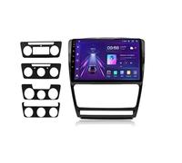 Voiture Façade D'autoradio Autoradio sans Fil Android Auto pour Skoda pour Octavia 2 pour A5 2008-2013 avec CarPlay RDS Bluetooth DSP DIN Kit Montage Autoradio(V1 Plus (4GB 64GB))