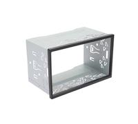 Voiture Façade D'autoradio Boîtier pour Autoradio 2 DIN 7 Pouces avec Lecteur DVD Intégré Façade Tableau Bord Kit Montage Autoradio