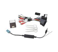 Voiture Façade D'autoradio Façades D'autoradio 9 Pouces 2 DIN pour TT MK2 06-14 Kit Montage Faisceau Câblage Câble d'alimentation Adaptateur CANbus Inclus Kit Montage Autoradio(Cable CANBus)