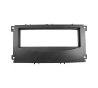 Voiture Façade D'autoradio Kit D'installation Autoradio 1 DIN avec Lecteur DVD Réf CA4929 pour Ford pour Mondeo pour C-Max pour Kuga pour Focus Kit Montage Autoradio(Le Noir)