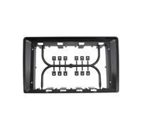 Voiture Façade D'autoradio Panneau Radio Fascia 9 Pouces Kit D'installation Tableau Bord pour Vaneo W414 2002 - 2006 Installation Console Faciale Garniture Plaque Kit Montage Autoradio(Le Noir)