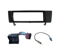 Voiture Façade D'autoradio pour BMW Série 1 E87 E81E82 E88 2004-2014 Autoradio Simple Din Facia DVD Stéréo CD Panneau Tableau Bord Kit Garniture Fascia Plaque Kit Montage Autoradio