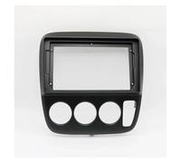 Voiture Façade D'autoradio pour CRV 1995 - 2001 Cadre Adaptateur Stéréo 2Din Voiture 9 Pouces Couverture Android, Lecteur Audio Panneau Montage Tableau Bord Kit Kit Montage Autoradio(Frame)