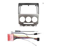 Voiture Façade D'autoradio pour Mazda 5 2007-2010 Autoradio Android Stéréo 9 Pouces avec Écran Audio Multimédia, Lecteur Vidéo Navigation Câbles Faisceau Inclus Kit Montage Autoradio(C)