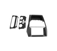 Voiture Fascia Radio Panneau pour Mahindra Scorpion S6 2018 + Dash Kit Installer Facia Console Lunette Adaptateur GPS Couvercle de Plaque