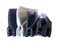 voiture fenêtre Joint d'étanchéité Bande D'étanchéité En Forme De H/F/U Caoutchouc EPDM Panneau Métallique Et Bois Rainure Serrage Bouclier Bord Protection Anti-Collision(A-22)