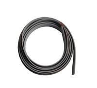 voiture fenêtre Joint d'étanchéité Bandes Caoutchouc Sourcils Pour Roue Avant Arrière 1 Pièce, Tampon D'étanchéité Pour Garde-boue 7407A186HE Pour Pajero Avec Autocollant(Black 175 cm)