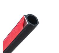 voiture fenêtre Joint d'étanchéité Big D Small DZ Forme P Type EPDM Isolation Phonique Anti-poussière Insonorisation Bandes D'étanchéité Joint En Caoutchouc De Voiture(4M Z type)