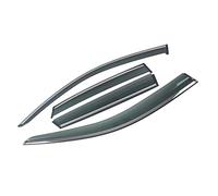 Voiture Fenêtre Soleil Pluie Ombre Visières Bouclier Abri Pour Vw Pour Sharan 7n 2010-2020 Déflecteur Couverture Garniture Cadre Fenêtre Latérale Pare Pluie Visières