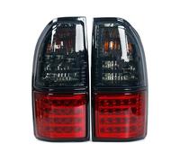 Voiture Feu Arrière Pour Toyota Pour Prado Pour Land Pour Cruiser 90 1997 1998 1999 2000 2001 2002 Feu Arrière LED Clignotant Avertissement Stop Feu Antibrouillard Ensemble feux arrière(Gray Red)