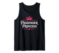 Voiture Fille Princesse Passager Humour Passenger Princess Débardeur