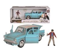 Jada Voiture miniature Ford Anglia 1959 Échelle 1/24 1 figurine Harry Potter incluse