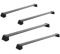 Voiture Galerie de Toit pour Tesla pour Cybertruck 2024 2025 4 Pièces Barres Toit en Aluminium Barre Transversale Porte-Bagages Toit Barre Transversale Rail Bagages