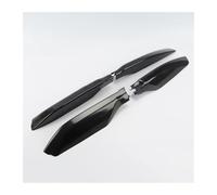 Voiture Galerie de Toit pour Toyota pour Land pour Cruiser pour Prado 150 LC150 2010-2018 4PCS Couvercle Galerie Toit Barre Bagages Rail Fin Protection Couvercle