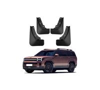 Voiture Garde-Boue Avant et Arrière Splash Guard pour 2024-2025 Santa Fe Bavettes Anti-Éclaboussures Couvre kit 4PC Auto Accessoires,Envoyer 1 Car Wash Towel