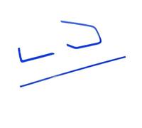 Voiture Garniture 3 Pièces/ensemble LHD RHD Console Intérieure De Voiture Cadre Tableau Bord Central Bande Décoration Pour Civic 10e Génération 2016 - 2021(L)