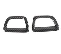 Voiture Garniture Autocollant De Décoration Cadre Sortie D'air Tableau Bord Voiture ABS Pour Pilot 2015 - 2022 Accessoires D'intérieur(Carbon Fiber Texture)