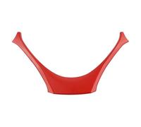 Voiture Garniture Autocollant De Décoration Couverture Cadre Garniture Volant Accessoires D'intérieur Voiture Pour Toyota Pour CHR Pour C-HR 2016 - 2023(Rouge)