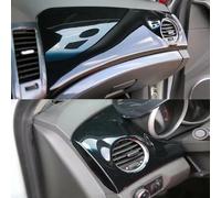Voiture Garniture Autocollant Moulures LHD - Autocollants Couverture Décoration Sortie d'air Avant Voiture Moulures Intérieures pour Chevrolet pour Cruze 2009 2010 2011 2012 2013 2015(Piano Black)