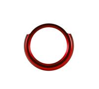 Voiture Garniture Autocollants pour Bouton Démarrage du Moteur Voiture, Garniture Porte-clés D'allumage pour BMW Série 1 2 3 4 X1 F48 F20 F21 F30 F32 F33 F34 F36 F45 F46(Rouge)