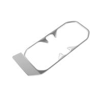 Voiture Garniture Cadre Pour Jeep Pour Wrangler Pour JL Pour Gladiator Pour JT 2018 2019 2020 2021 2022 2023 Porte-gobelet Avant Voiture Décoration Couverture Garniture Panneau Console Centrale(Silver