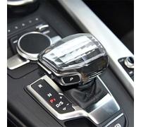 Voiture Garniture Compatible Avec Pour A4 B8 A5 Q7 4M Q5 FY 2018-2022 Poignée Commande Centrale De Voiture Pommeau De Levier De Vitesse Autocollant De Couverture De Tête De Levier