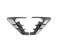 Voiture Garniture Compatible Avec Tesla Pour Model 3 2021 2022 Panneau D'aile Latérale De Voiture Spoiler Feuille De Tonnerre Marquage Latéral Plaque D'aile Couverture Décorative