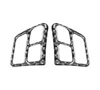 Voiture Garniture Couvercle De Boutons Volant Voiture En Fiber Carbone 2 Pièces Pour BMW Série 3 E90 2005 2006 2007 2008 2009 2010 2011 2012