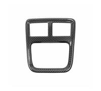 Voiture Garniture Couvercle Décoration Panneau Sortie D'air Arrière Voiture Pour Chrysler 300C Pour Dodge Pour Chargeur 2011 + Accessoires D'intérieur(Carbon fiber grain)