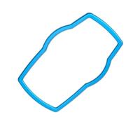 Voiture Garniture Couverture De Boutons Multimédia D'intérieur Voiture Garniture Moulée Pour BMW Série 1 3 4 5 7 X1 X3 X4 X5 X6 E81 E87 F30 Accessoires Décoration(Bleu)