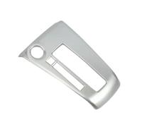 Voiture Garniture for Nissan for Kicks 2016-2020 ABS Carbon Fiber Gear Shift Box Cover Trim Sticker Decoration Frame Interior Accessories Car Styling(Argent)