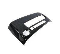 Voiture Garniture for Nissan for Kicks 2016-2020 ABS Carbon Fiber Gear Shift Box Cover Trim Sticker Decoration Frame Interior Accessories Car Styling(Look de Fibre de Carbone)