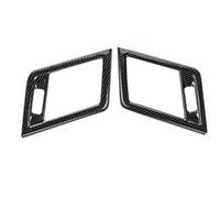 Voiture Garniture Garniture Couverture Décoration Cadre Sortie Climatiseur Des Deux Côtés Pour Mercedes Pour Benz Coupé W207 C207 2009-2013 décoration bande de garniture(Carbon Fiber look 1)