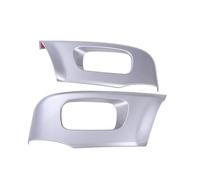 Voiture Garniture Garniture Couverture Décorative Cadre Latéral Siège Voiture pour Land pour Rover pour Discovery 5 pour Range pour Rover pour Velar 2017-2020 RR Sport 2018-2021(Argent)