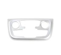 Voiture Garniture Intérieure Cache Décoratif Pour Panneau Commande Climatisation Automatique Intérieure ABS Pour Jeep Pour Compass 2017-2020(Argent)