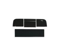 Voiture Garniture Intérieure Pour A5 Pour A4 Pour B8 2010-2016 Cadre Grille D'aération Arrière Panneau Finition Texturé Carbone Garniture Intérieure(A)