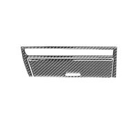 Voiture Garniture Pour BMW Série 3 E46 1999-2004 Fiber Carbone Intérieur Voiture Transmission Changement Cigarette Lumière Panneau Revêtement D'habillage Autocollant(Black(LHD))