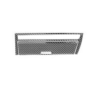Voiture Garniture Pour BMW Série 3 E46 1999-2004 Fiber Carbone Intérieur Voiture Transmission Changement Cigarette Lumière Panneau Revêtement D'habillage Autocollant(Black(RHD))