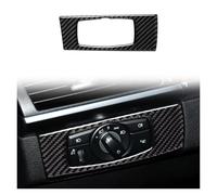 Voiture Garniture Pour BMW X5 E70 X6 E71 2007-2014 Interior Accessoire Voiture Trim Car Cover Dropship New Carbon Fiber Headlight Switch Stickers Intérieure Voiture