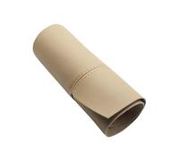 Voiture Garniture Pour VW pour Passat B6 2006-2010 intérieur de voiture en cuir microfibre poignée de porte panneau accoudoir garniture de couverture Intérieure Voiture(Beige-Beige Line,4pcs)