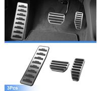 Voiture Gaz Frein Pied Repos Pédale Pad pour Suzuki - 3 pcs Argent Ton