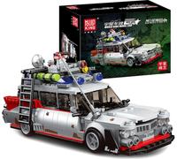 Voiture Ghostbusters ECTO-1 à Construire – Kit Technic de 603 Pièces Inspiré du Film, Compatible, Cadeau Fan Cinéma