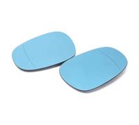 Voiture Glace Retroviseur Compatible Avec BMW Pour Série 1 E81 E82 E87 E88 Pour Série 3 E90 E91 2009-2011 Verre De Rétroviseur De Voiture Chauffant Bleu
