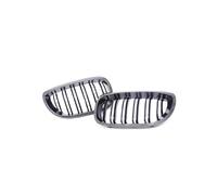Voiture Grille Calandre 2 Portes Coupé Cabriolet Chromé Noir Carbone Pour BMW Série 3 E46 LCI 2002 2003 2004 2005 318 325i 320i 330i Accessoires Calandre Avant