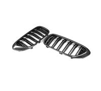 Voiture Grille Calandre Double Lamelles Fibre Carbone Véritable Pour Grille D'aération Couleur 2 Pièces Pour BMW Série 5 G30 Pour M5 F90 2017-2020 Calandre Avant
