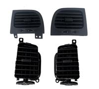 Voiture Grille D'aération De Console Avant Pour Hyundai Pour Accent Hatchback 2006-2011 974101E000 974201E000 2 Pièces Grille De Sortie D'air Centrale Avant(4PCS)