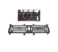Voiture Grille D'aération Grille Ventilation Climatisation Centrale Avant Arrière Voiture Panneau Couverture Sortie Plaque Chromée Remplacement Bas Gamme Pour F01 F02 Série 7(Middle Model B)